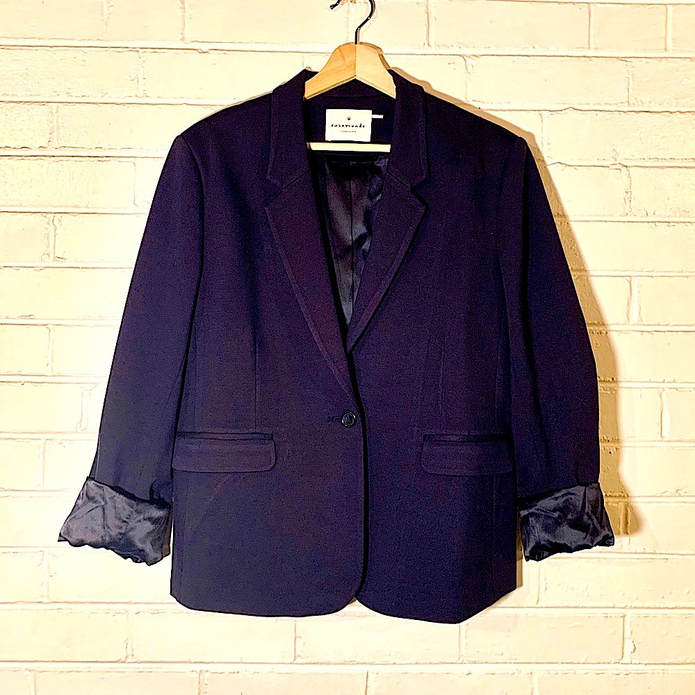 Rosemunde Copenhagen Navy Blazer Size XL